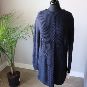 Treasure & Bond Something Navy Sweater Dress